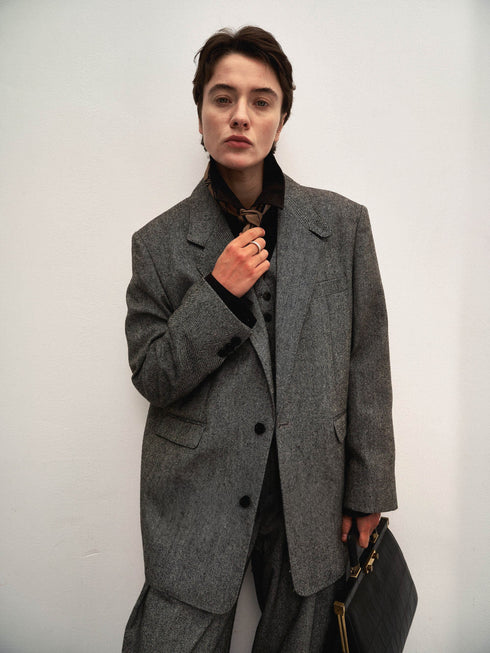 Orris Double-Breasted Wool Blazer