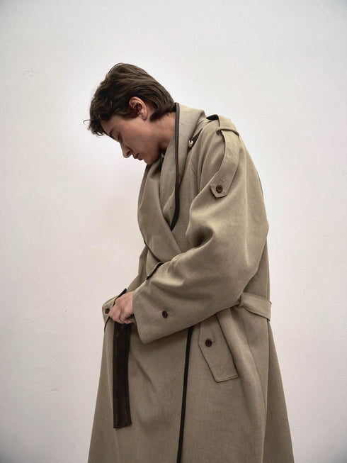 Astra Fold Collar Coat
