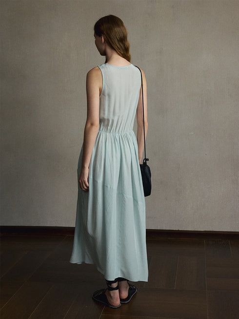 Mira Textured Midi Dress