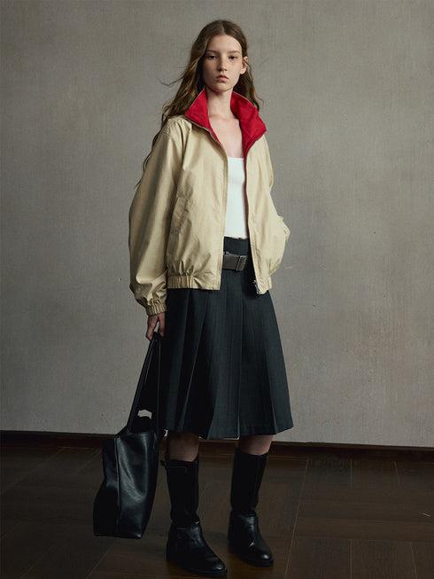 Runa Reversible Cropped Jacket