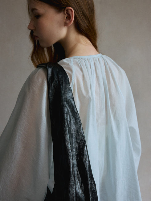 Haze Sheer Drawstring Cover-Up