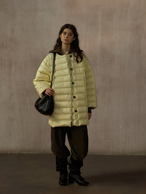 Chaqueta Acolchada Marfil