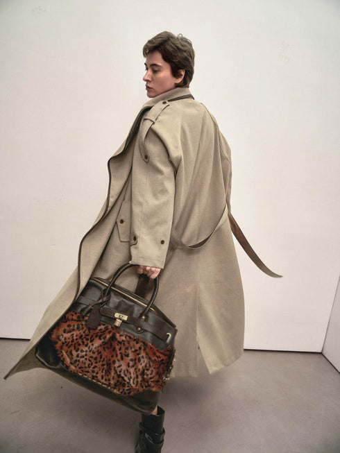 Astra Fold Collar Coat