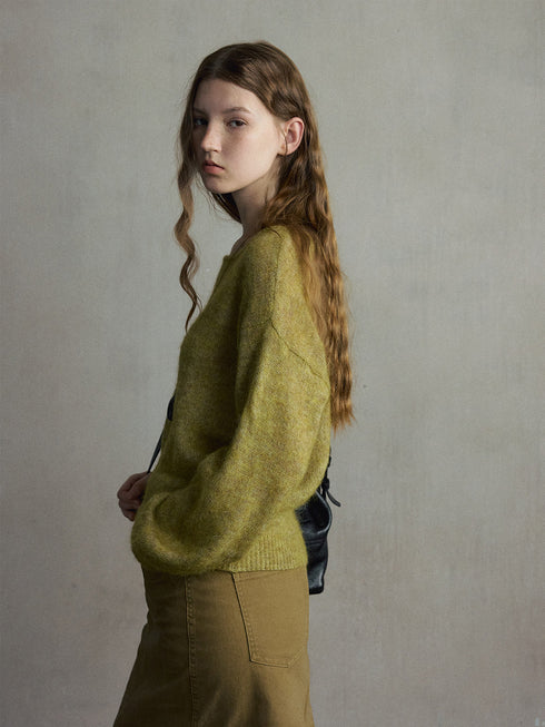Cala Off-Shoulder Alpaca Top
