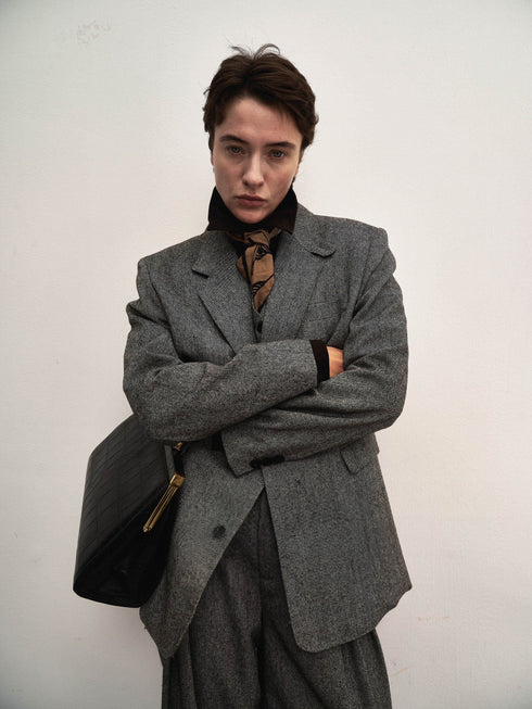 Orris Double-Breasted Wool Blazer
