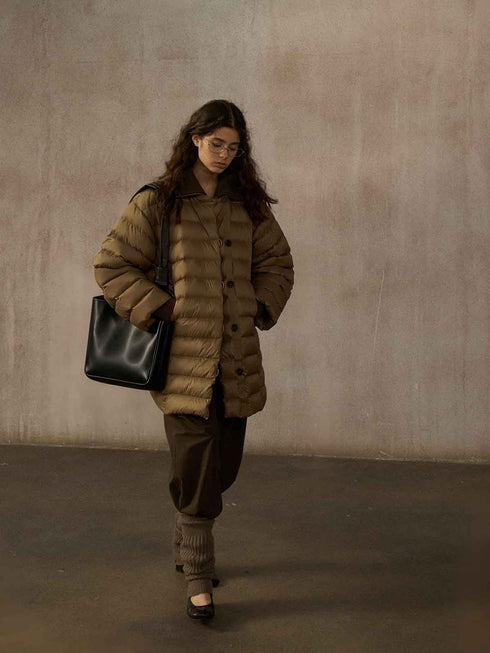 Chaqueta Acolchada Marfil