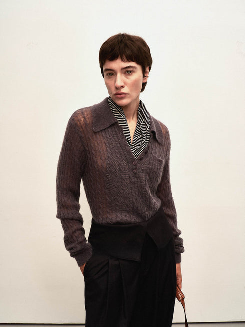 Sola Pleated Wide-Leg Trousers