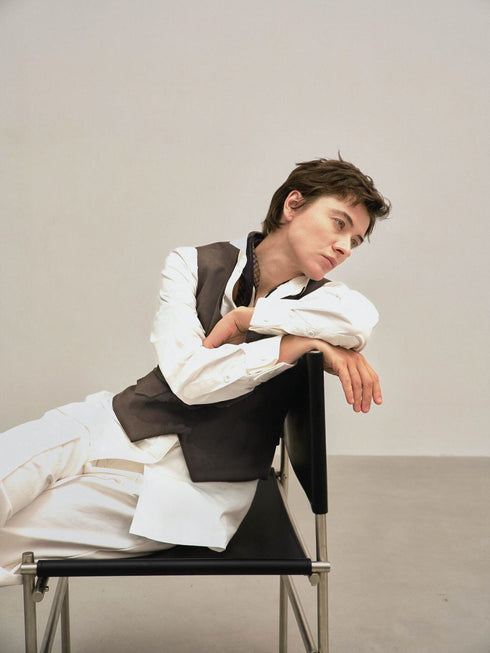 Maelis Tailored Wool Vest