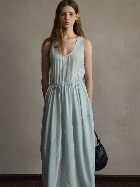 Mira Textured Midi Dress