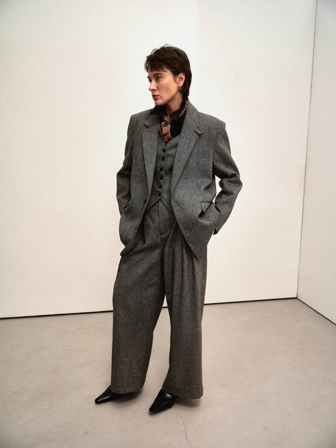 Orris Double-Breasted Wool Blazer