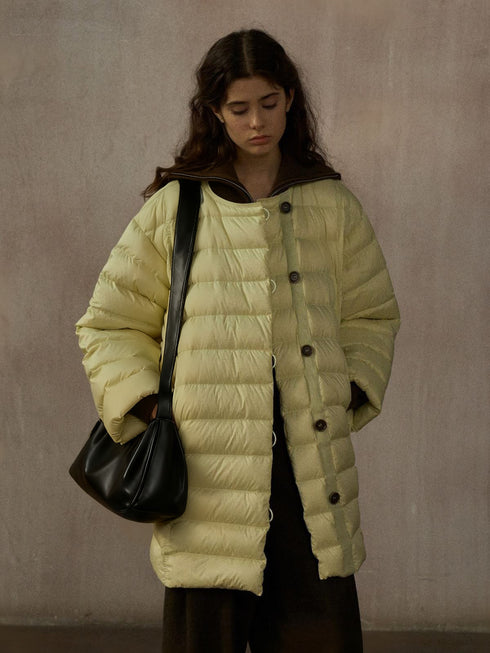 Chaqueta Acolchada Marfil