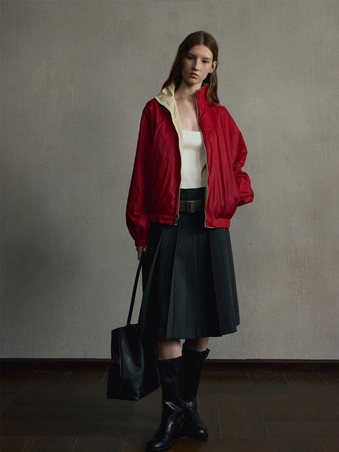 Runa Reversible Cropped Jacket