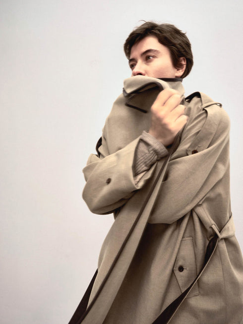Astra Fold Collar Coat