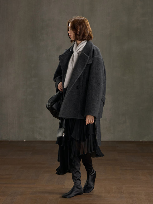 Corvian Wool Short Coat