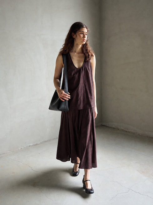 Top Halter con Perline Cinder
