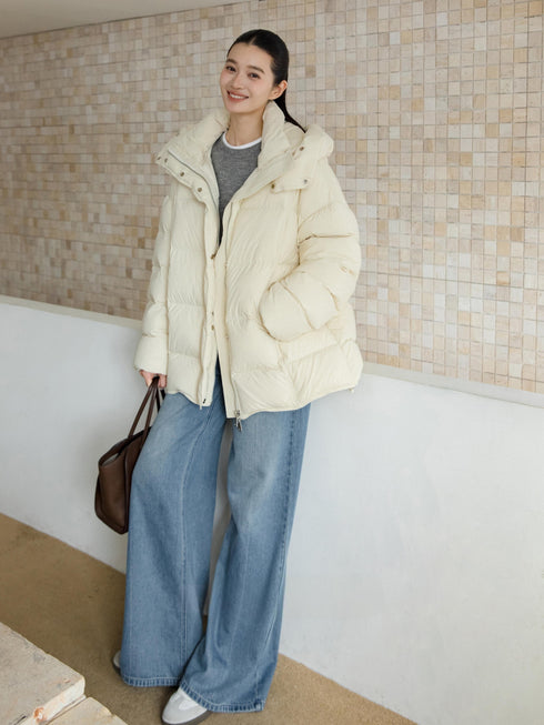 Veste matelassée à capuche