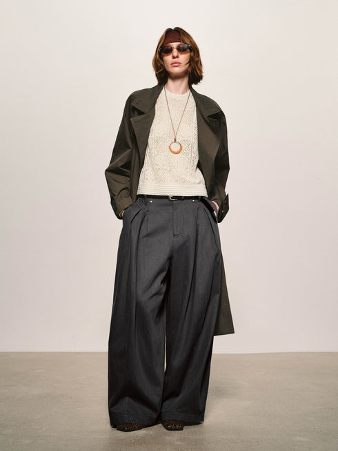 Fluid Tencel Wide-Leg
