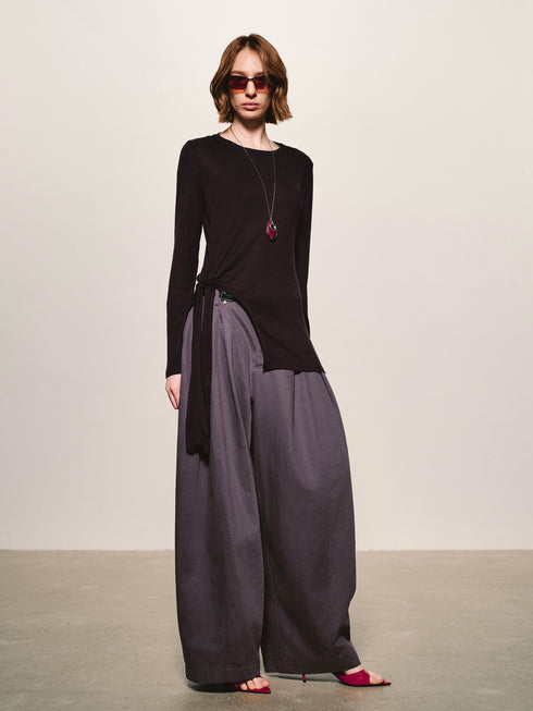 Fluid Tencel Wide-Leg