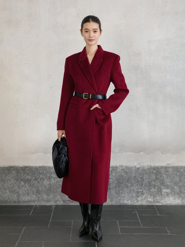 Structured Wool Alpaca Coat