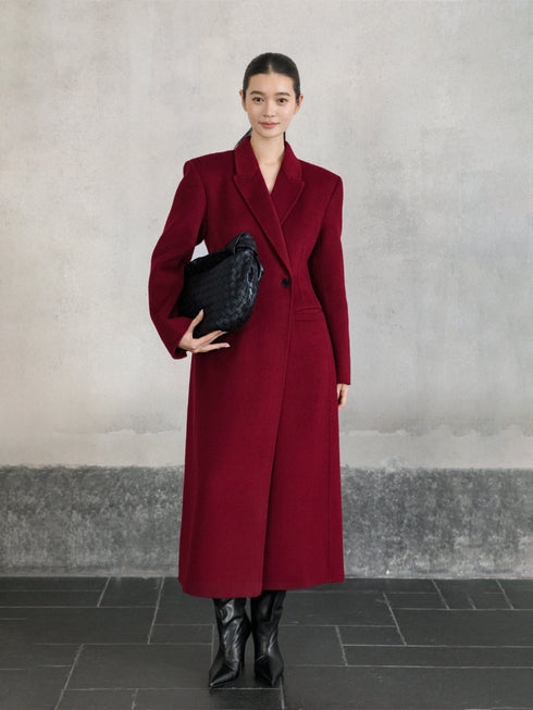 Structured Wool Alpaca Coat