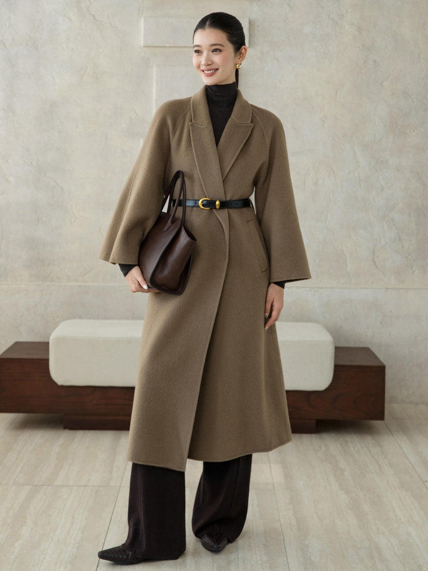 Wool Alpaca Long Coat