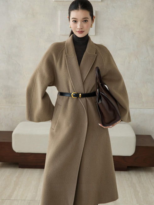 Wool Alpaca Long Coat