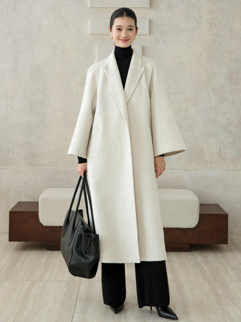 Wool Alpaca Long Coat