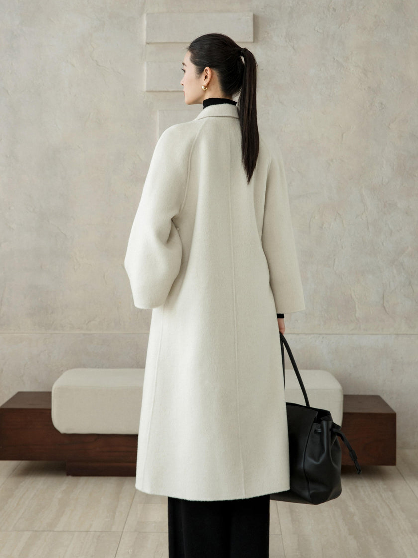 Wool Alpaca Long Coat