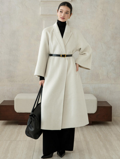 Wool Alpaca Long Coat