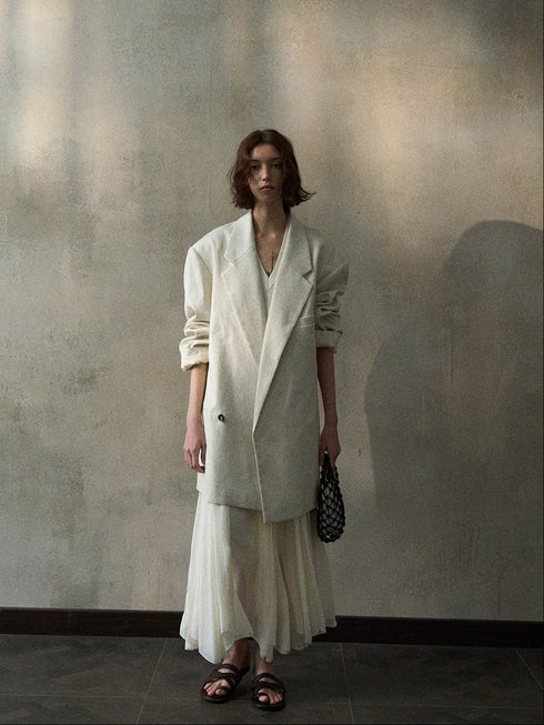 Blazer Whisper de Lino