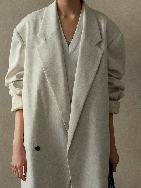 Blazer Whisper de Lino