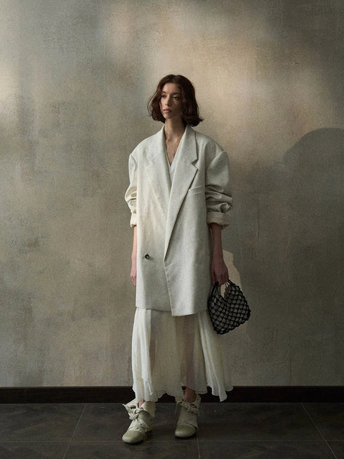 Linen Whisper Blazer