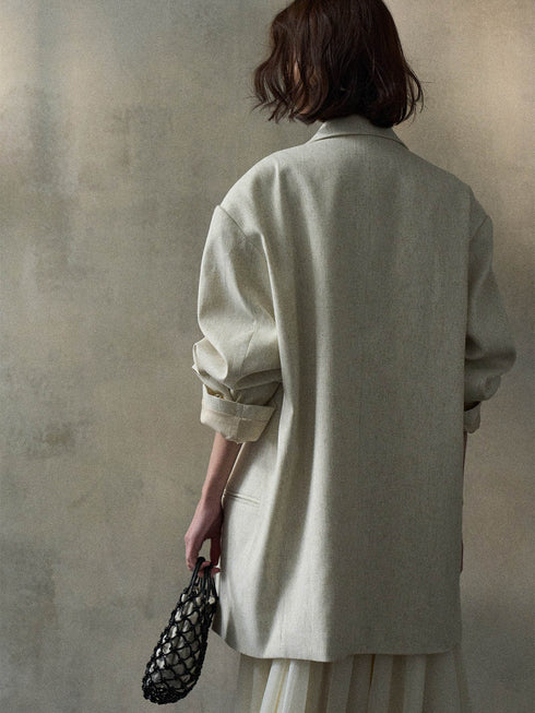 Blazer Whisper de Lino