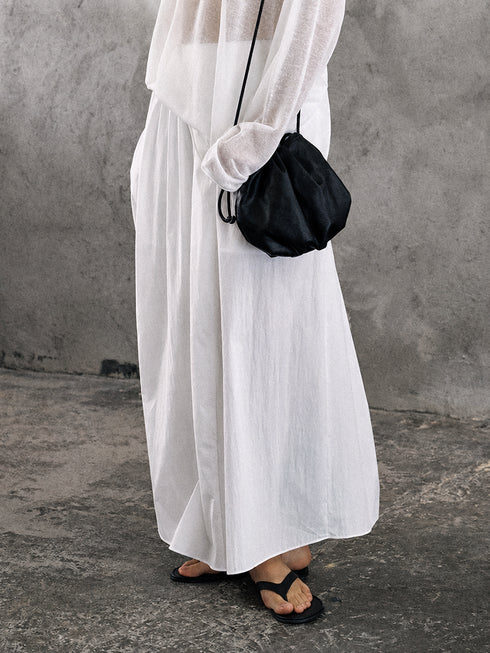Nightfall Gathered Skirt