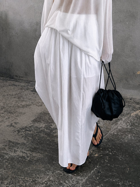 Nightfall Gathered Skirt