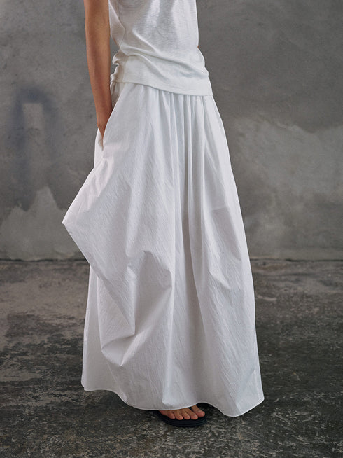 Nightfall Gathered Skirt