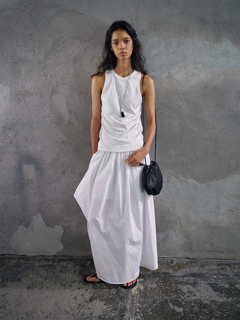 Nightfall Gathered Skirt