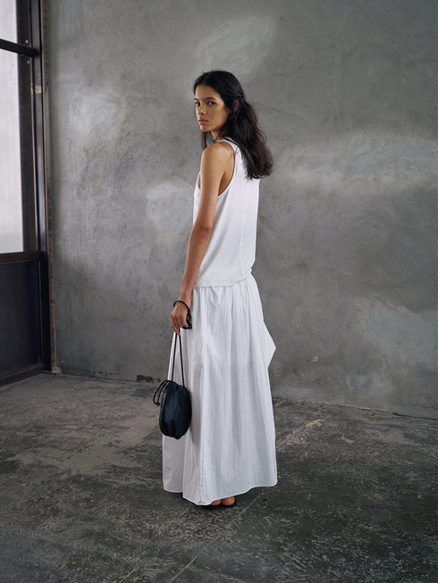 Nightfall Gathered Skirt