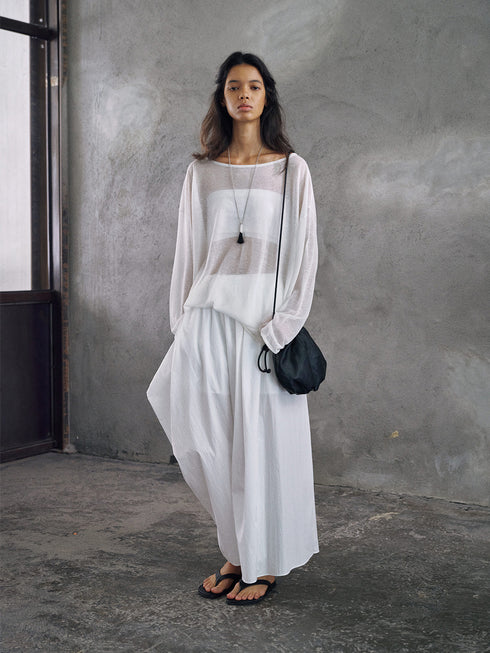 Nightfall Gathered Skirt