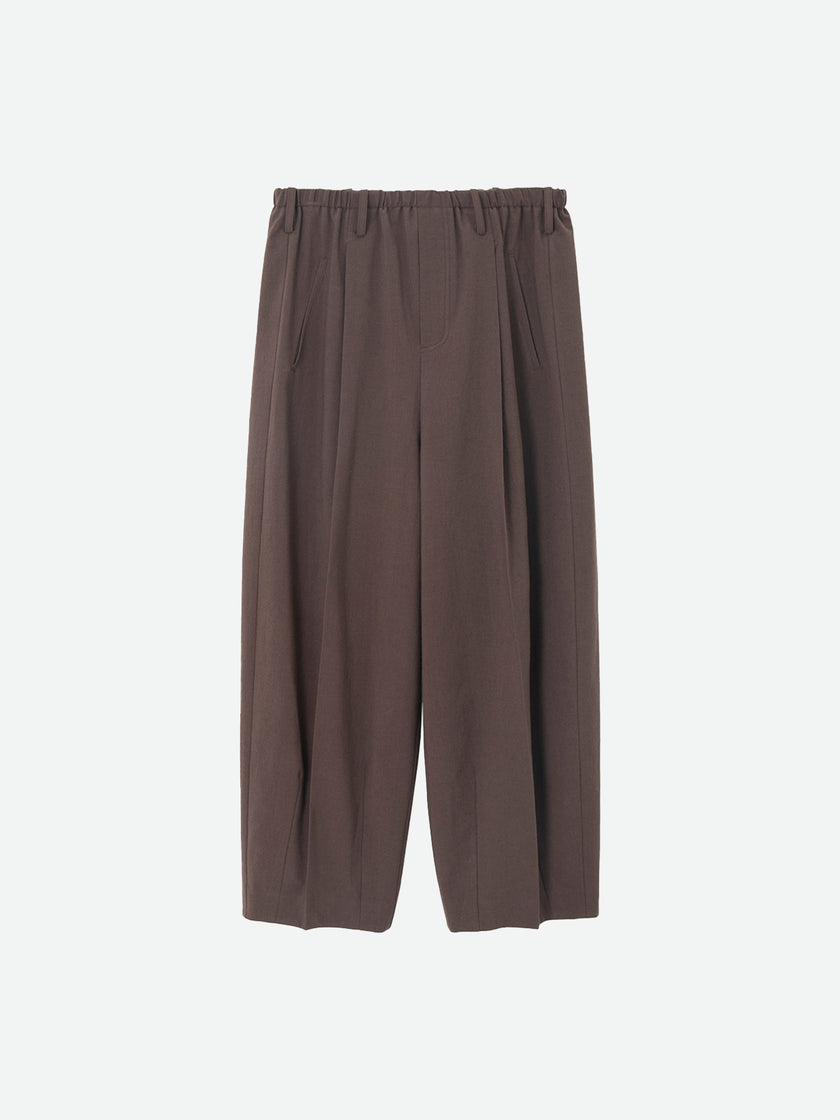 Umber Line Wool Trouser
