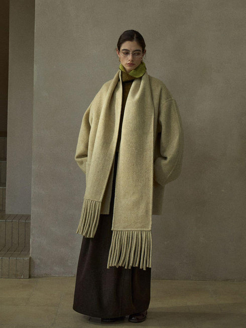 Helix Double-Faced Wool Coat