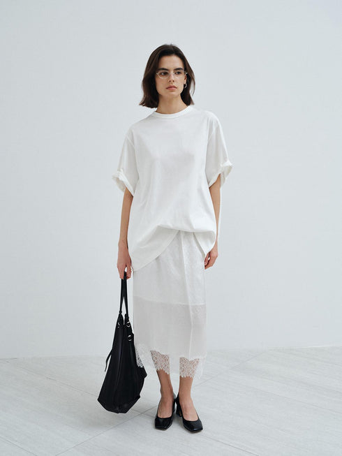 Jupe en dentelle Lucent