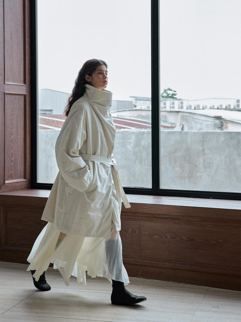 Echelon Veste Matelassée à Col Montant