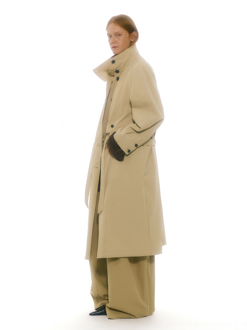 Manteau Long Ceinturé Cove