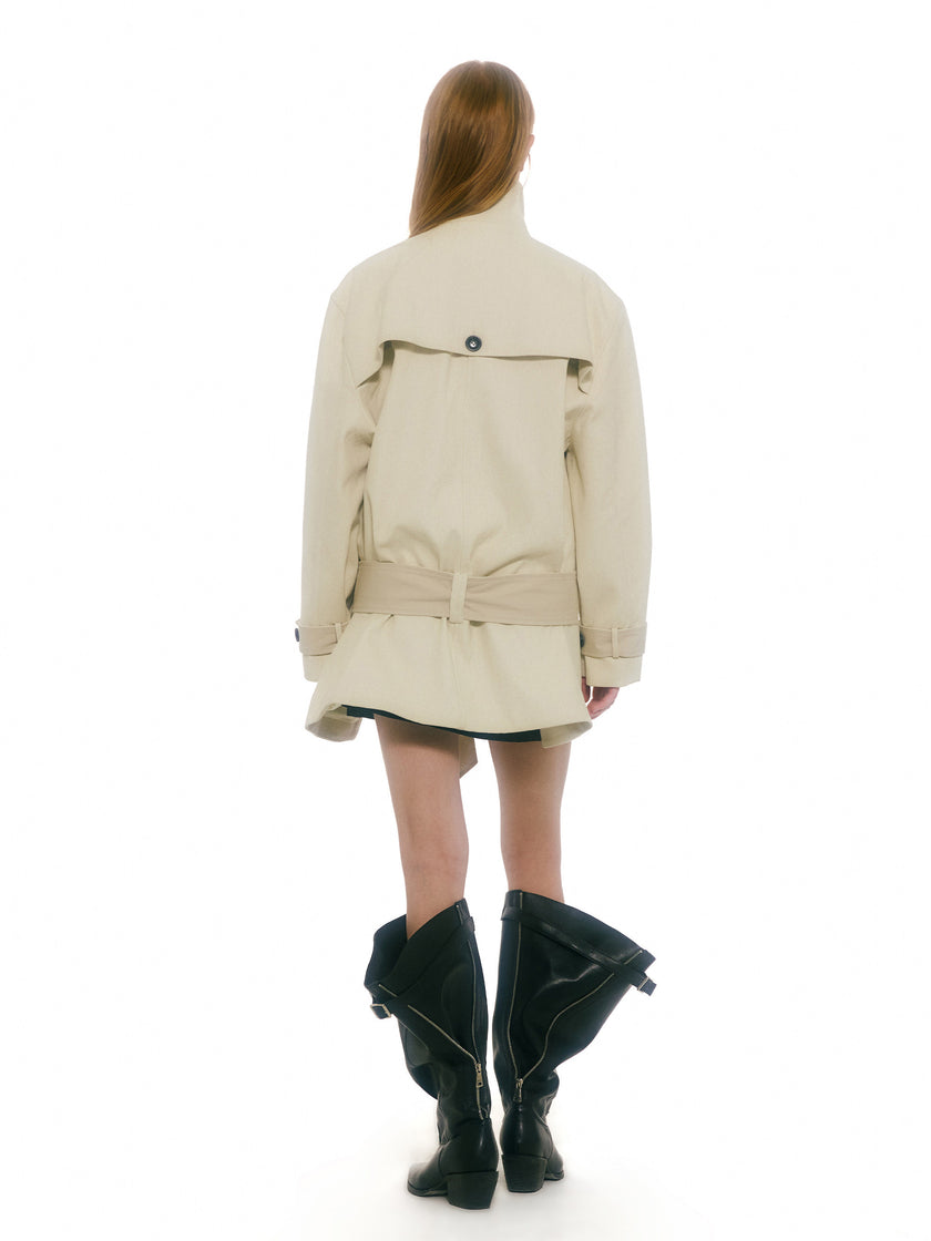 Vale Veste Saharienne Ceinturée