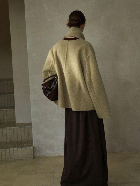 Mono Double-Faced Wool Coat