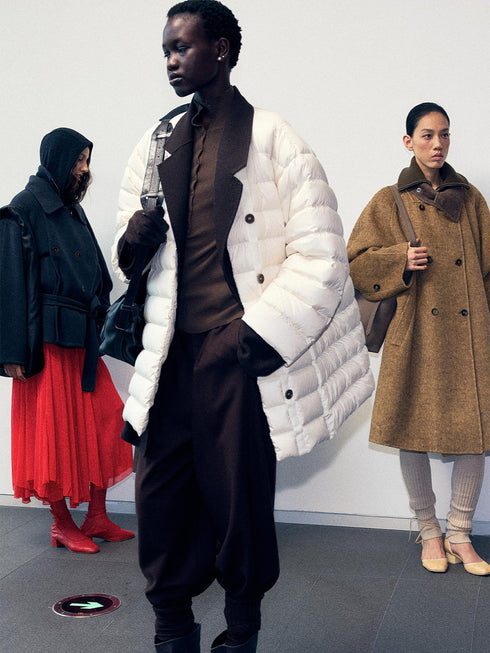 Veste matelassée ivoire