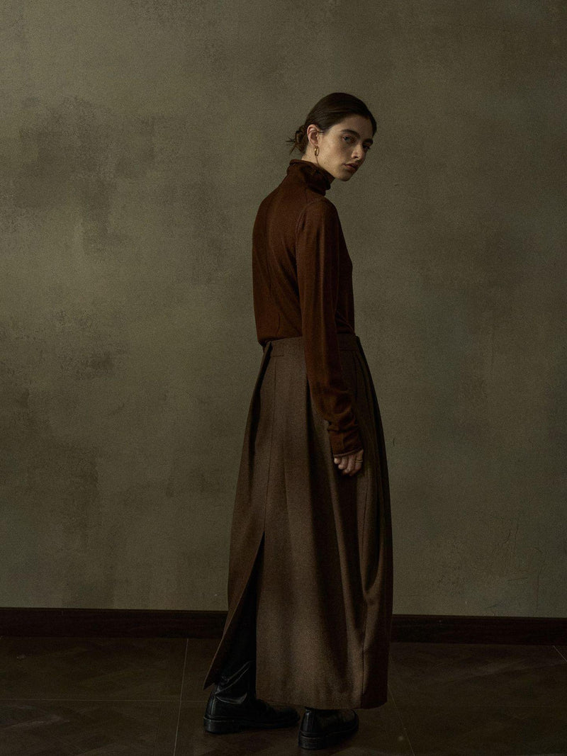 Lumora Wool Bubble Skirt