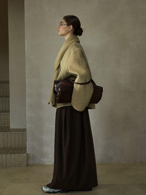 Mono Double-Faced Wool Coat