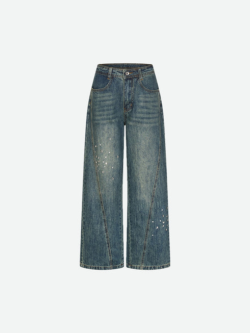 Scatter Stud Denim